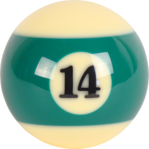 RBSAP_14 Super Aramith Pro Replacement Ball – #14 | Golden Break Billiards